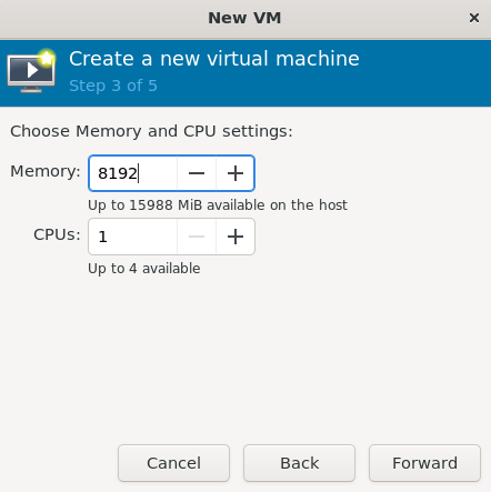 Memory and CPU